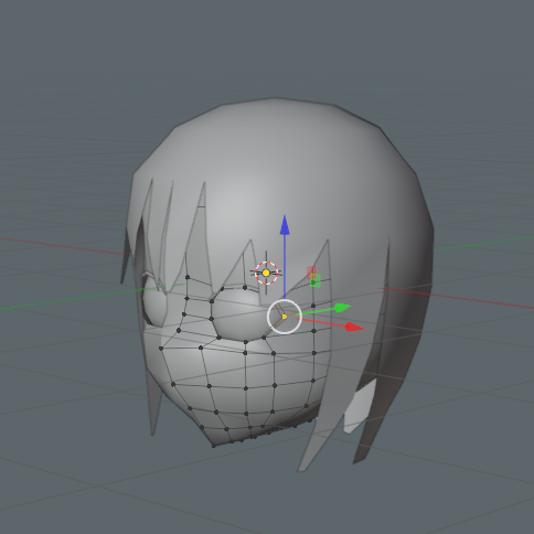 Blender 女の子 顔 01
ナツメグチャンネル