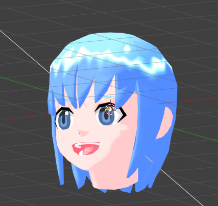 Blender 女の子 顔 02
ナツメグチャンネル