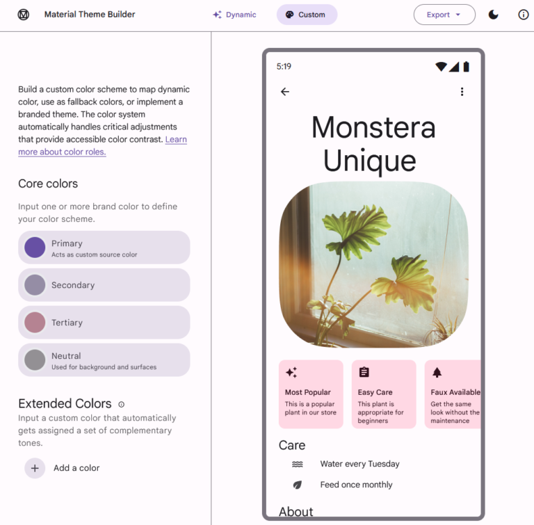 Material Theme Builderの使い方 – ナツメグチャンネル